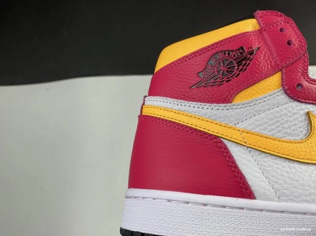 Air 1 OGLight Red 555088-603 High Jordan Fusion 0717